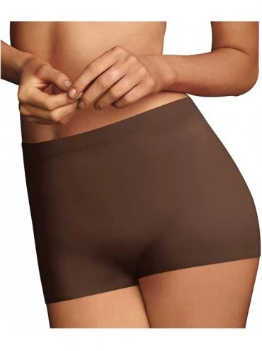 Panties Women's Maidenform Cover Your Bases Smoothing Boyshort - Bronze - C51829UNK5S $36.01