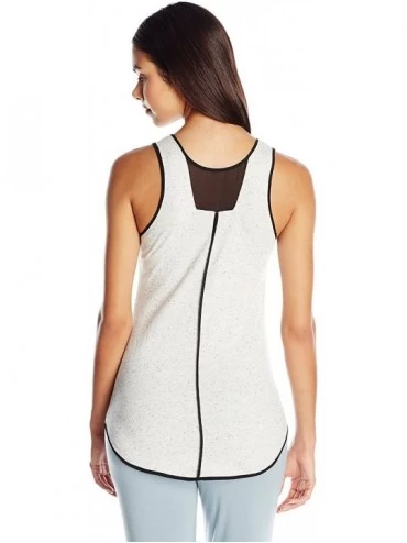 Tops Intimates Women's After Hours Jersey Tank - Ivory - CX128DHHSKN $24.51