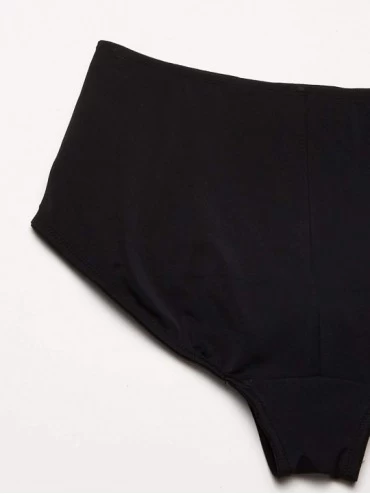 Panties Women's Plus Size Mitzi Brief - Black - C312NU9MCS4 $21.13
