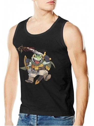 Undershirts Chrono Trigger Adult Tank Top Cotton Sleeveless T-Shirts Casual Workout Muscle Athletic Vest Undershirts Black - ...