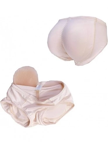 Shapewear Silicone Butt Hip Enhancer Shaper Panties Underwear Padded Enhancer Push Up Hip - Beige - CJ190TIULR3 $23.81