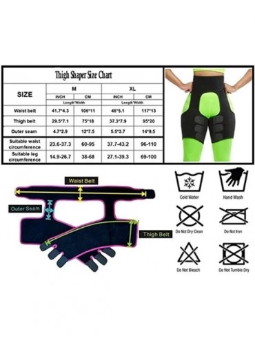 Shapewear Booty Hip Enhancer Invisible Lift Butt Lifter Shaper Waist Trainer Thigh Trimmers - Black - CL1985I3W33 $19.23