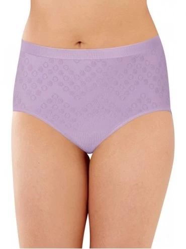 Panties Women's Comfort Revolution Microfiber - Morning Orchid Dot - C418M3KXT9S $20.78