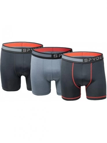Boxer Briefs Mens Boxer Briefs Performance Sports Compression Shorts Athletic Mens Underwear - Mens Boxers Brief - 3 Pack for...
