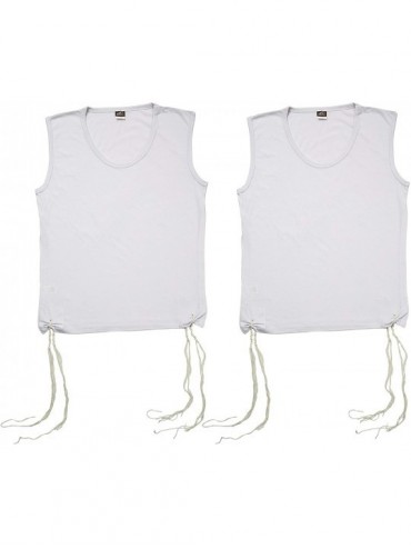 Undershirts Set Pair of Kosher Tzitzit Vest - CX18ZCDO7IW $59.68