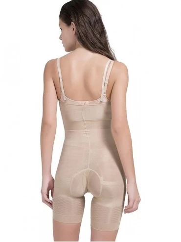Shapewear Womens Shapewear Tummy Control Waist Trainer Bodysuit Girdles Extra Firm Control Compression Seamless - Nude - CM18...