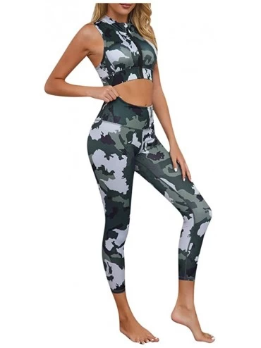 Sets Yoga Outfits for Women 2 Piece Set High Waist Athletic Seamless Leggings and Sports Bra Set Workout Gym Clothes Ulanda -...
