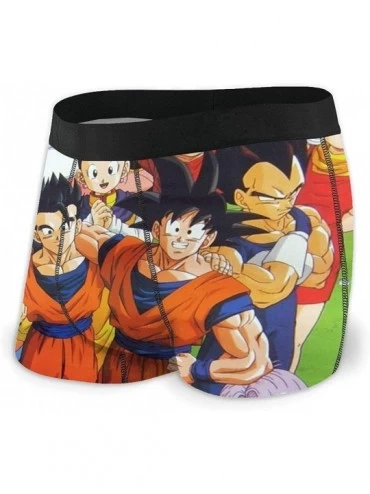Boxer Briefs Men's Boxer Briefs Hip Underwear with Comfort Waistband - Dragon Ball Z 19 - CM194LNNWXL $28.96