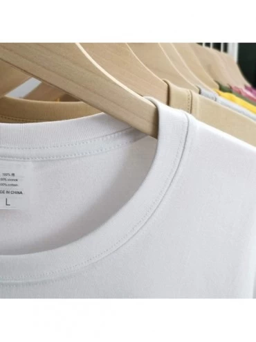 Thermal Underwear Cotton Blank Casual Loose White Solid Color Round Neck Short Sleeve t-Shirt Men's Summer t-Shirt - Bean Pas...