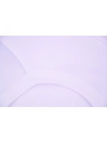 Briefs Luxury Italian Underwear 100% Mako Cotton Men's Briefs With Fly. - Bianco (Ribbed) - CG18THM90RA $9.07
