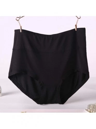 Panties 4Pcs/Lot Underwear Women High Waist Panties Plus Size L-7Xl Lingerie Comfortable Viscose Briefs Interior - 12 - CV18S...