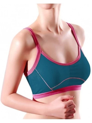 Bustiers & Corsets Vest 2020 Summer Popular Yoga Wrap Chest Womens Sports Bra - Blue5341 - CB18RUL33X8 $12.28