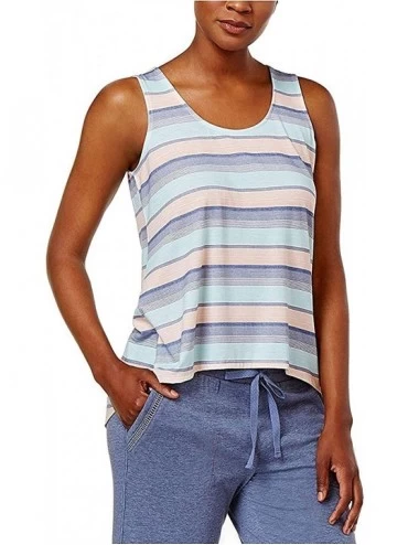Bottoms Summer Knit Pajama Separates - Stripe Hi-lo Tank - CH196GYWX2K $17.67