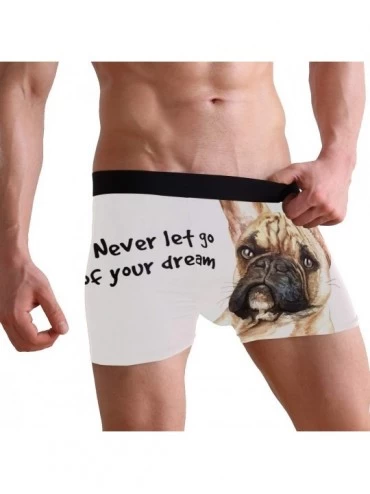 Boxer Briefs Terrifying Snake Painting Artist Prints Men's Boxer Briefs Soft Underwear Covered Waistband Short Leg - Multi9 -...