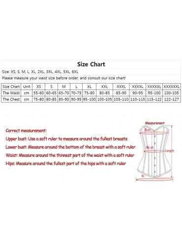 Bustiers & Corsets Gothic Corset Tops for Women to Wear Out Steampunk Satin Boned Overbust Bustier Vintage Plus Size Lace Up ...