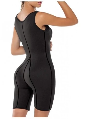 Accessories Womens Fitness Corset Sport Body Shaper Vest Shapeware Trainer Workout Jumpsuit - Black - CR1907S2SQO $16.10