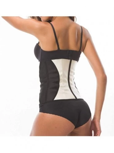 Bustiers & Corsets Women Shaping Underwear Motion Belt Waist Corset and Body Steel Skeleton Corsets - Khaki - CB18S733C2D $21.99