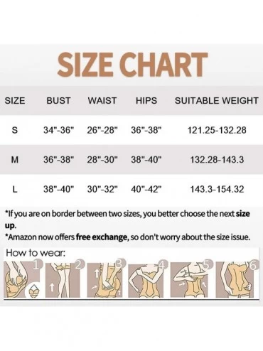 Shapewear Full Slips for Under Dresses Women Tummy Control Shapewear Seamless Slimming Body Shaper with Brief - Black - C618Y...