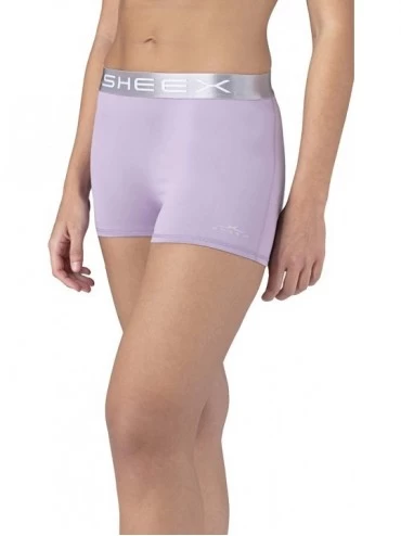 Bottoms Women's Boy Short- Cooling- Breathable- Ultra-Soft - Lavender - C518W59DWMR $71.60