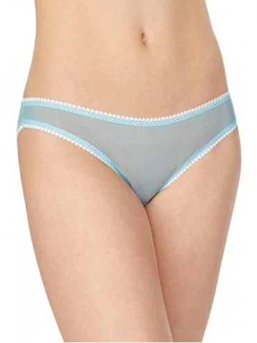 Panties Women's Mesh Low-Rise Bikini Panty - Arctic Ice - CZ192IXZ90S $34.44