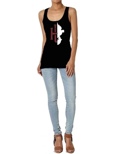 Camisoles & Tanks Hollywood Undead Women Senior Round Neck Polyester Pattern Vest - CA1966RGWI8 $15.94