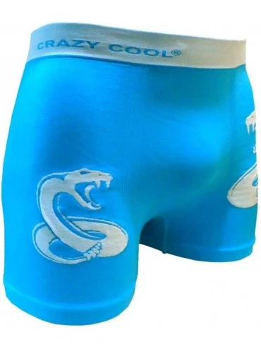Boxer Briefs Stretches Seamless Mens Boxer Briefs Underwear 6-Pack Set - Snake Viper-6pack - C512N6FWBFC $29.11
