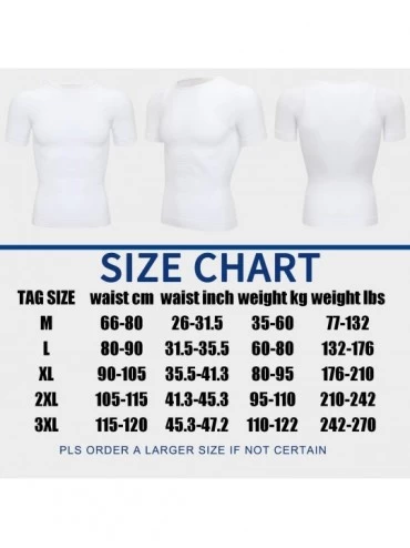 Shapewear Compression Shirts for Men Slimming Shirt Body Shaper Vest to Hide Gynecomastia Moobs Base Layer Tank Tops - 1short...
