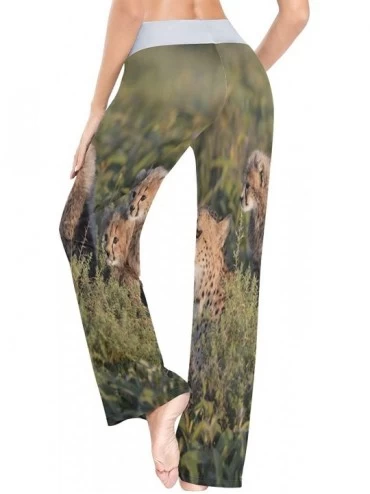 Bottoms Women's Fashion Yoga Pants Palazzo Casual Print Wide Leg Lounge Pants Comfy Casual Drawstring Long Pajama Pants - Fun...