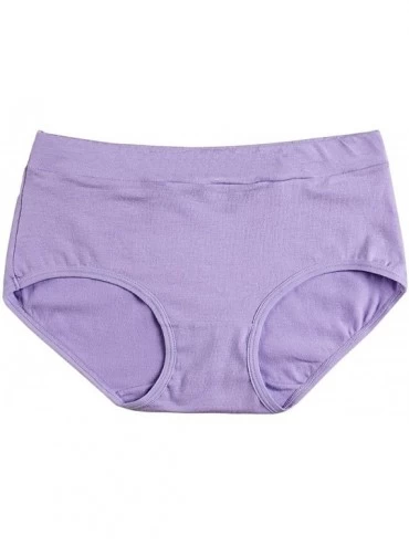 Panties Women's 6 or 8 Pack Stretch Cotton Panties- Assorted Colors - 8 Assorted Colors - C412LXMSQFB $17.47