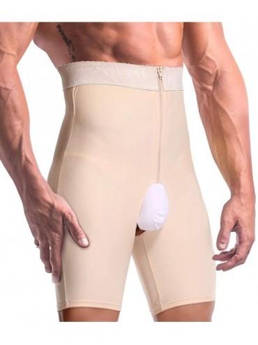 Shapewear Men Tummy Control Shorts High Waist Slimming Shapewear Underwear Compression Belly Girdle Boxer Briefs Body Shaper ...