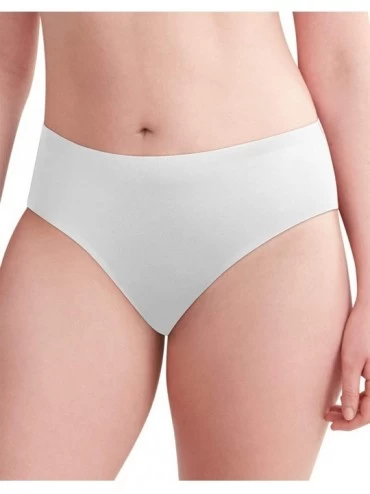 Panties Women's Comfort Revolution Easylite Hipster Panty - White - C4196C67QGK $22.94