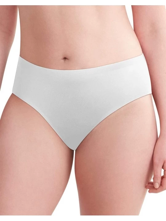Panties Women's Comfort Revolution Easylite Hipster Panty - White - C4196C67QGK $9.74