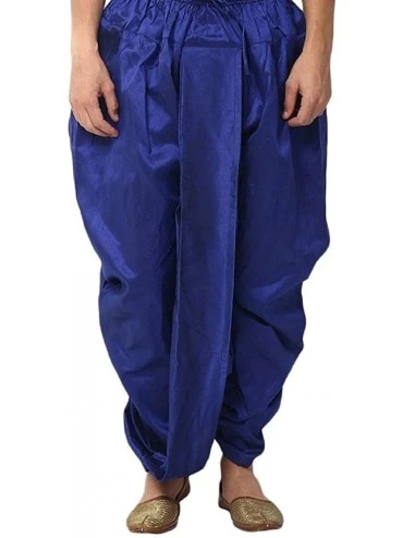 Sleep Sets Men's Wedding Wear Dhoti - Blue - CJ183N5YRZY $32.83