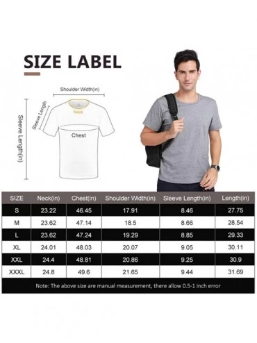 Undershirts Men Quick Dry T-Shirt Short Sleeves Moisture Wicking Tees Breathable Crewneck Shirts for Running - Gray-2 Packs -...