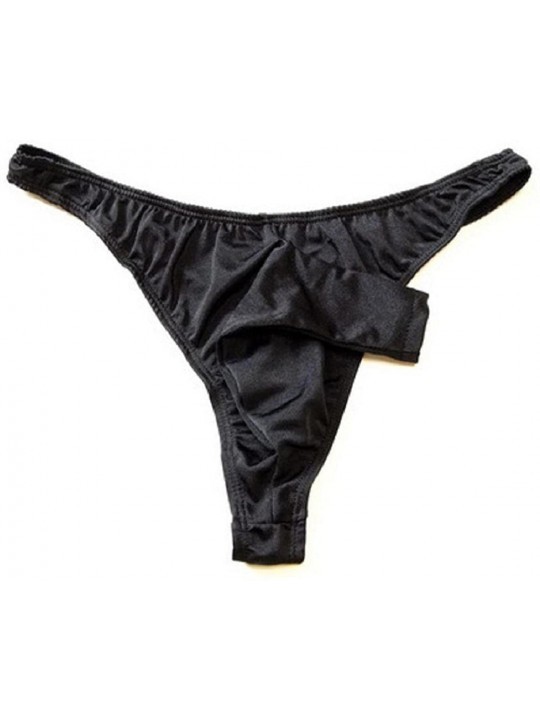 G-String Thong Briefs Men's Sheath Open Underpant Underwear - Black ...