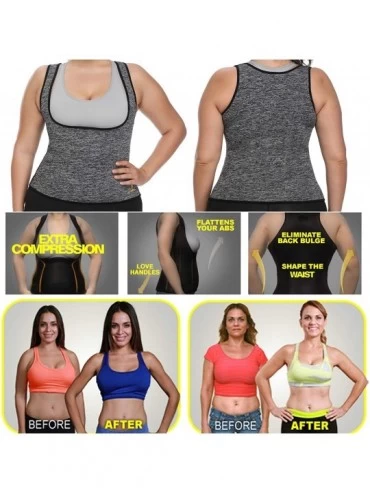 Shapewear Waist Trainer Corset for Weight Loss Women Firm Tummy Control Neoprene Sauna Sweat Trimmer Vest Body Shaper Tank To...
