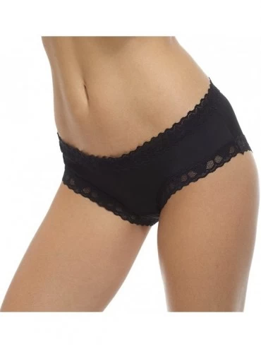 Panties Sexy Midnight Bow-Tie Panty - Black2 - C512ITB67GT $10.10