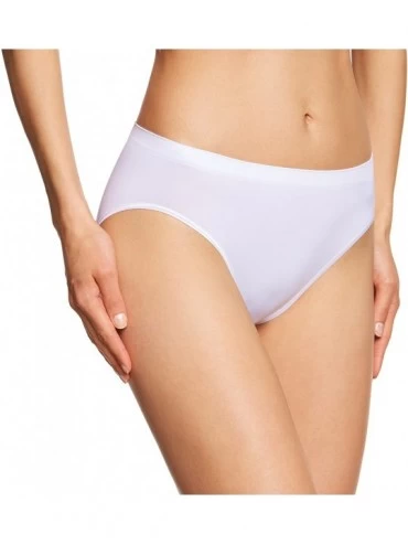 Panties Women's Touch Feeling Hi-Cut Brief Panty - White - CL1121CCCA7 $76.55