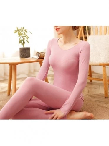 Thermal Underwear Women's Thermal Underwear Female Winter Clothes for Ladies Breathable Seamless Body Suit - 7 - CO193UOHILX ...