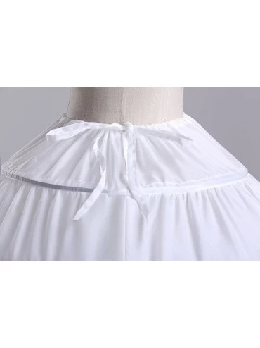 Slips Bridal Dress Gown Half Slip 6 Hoop Petticoats Wedding Crinoline Underskirt - 6 Hoop-yellow - C018RYL0A9T $21.73