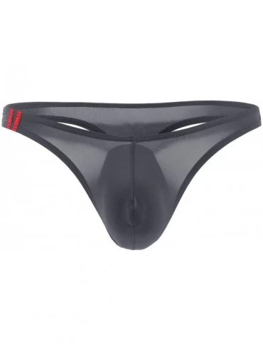 G-Strings & Thongs Men Underwear Sexy Transparent Personal Briefs Bikini G-Strings Thongs Jocks Tanga Man Shorts Exotic T-Bac...