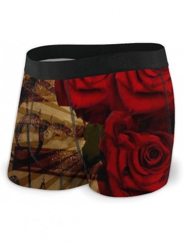 Boxer Briefs Mens Boxer Briefs Funny Llama Underwear for Gift Shorts Leg Comfort Quick Dry - Pattern5 - CK18ZUA8Q8T $29.02