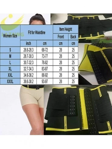 Shapewear Women's Double Layer Waist Trainer Adjustable Belt for Weight Loss Sauna Neoprene Vest Body Shaper Belly Warp Trimm...