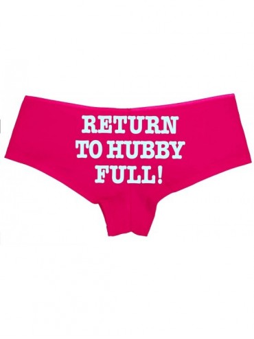 Panties Return to Hubby Full Shared Slut hotwife cuck hotwife cumslut - Baby Blue - CO18LTM5GT3 $29.40
