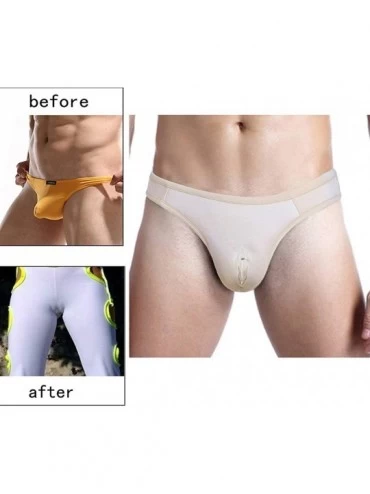 Briefs Hiding Gaff Panty Camel Toe Underwear Men Crossdressing Brief - Skin - CU18RGRZHR2 $21.39