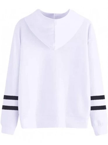 Bustiers & Corsets Womens Printed Hooded Sweatshirt Casual Long Sleeve Pullover Tops for Valentine's Day - F - CU1945DEZ2Q $1...