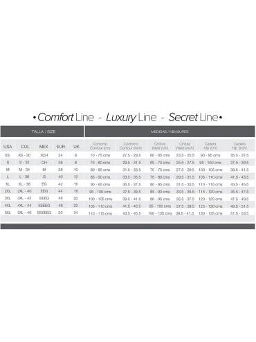 Shapewear 1593 Butt Lifting Panty Control Secret Line - Beige - CT18M44USXQ $25.38