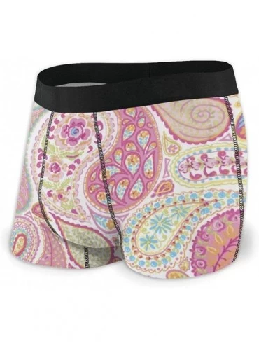 Boxer Briefs Chemical Formula Partten Underwear Boxer Briefs Stretch Panties Boys Underpants Knickers for Men - Pattern-6 - C...