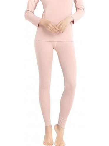 Thermal Underwear Women's Thermal Underwear Pants Lightweight Fleece Lined Long Johns Bottoms Lightweight Base Layer - Ap - C...