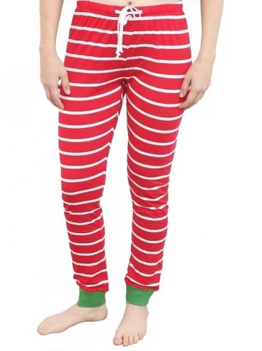 Bottoms Pajama Pants - Red & White Stripe - CN193I6DYIE $44.64